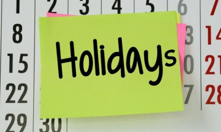 Holidays